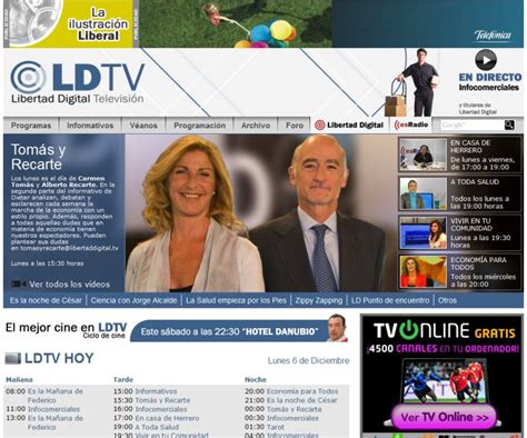 libertad digital tv directo|Televisión .